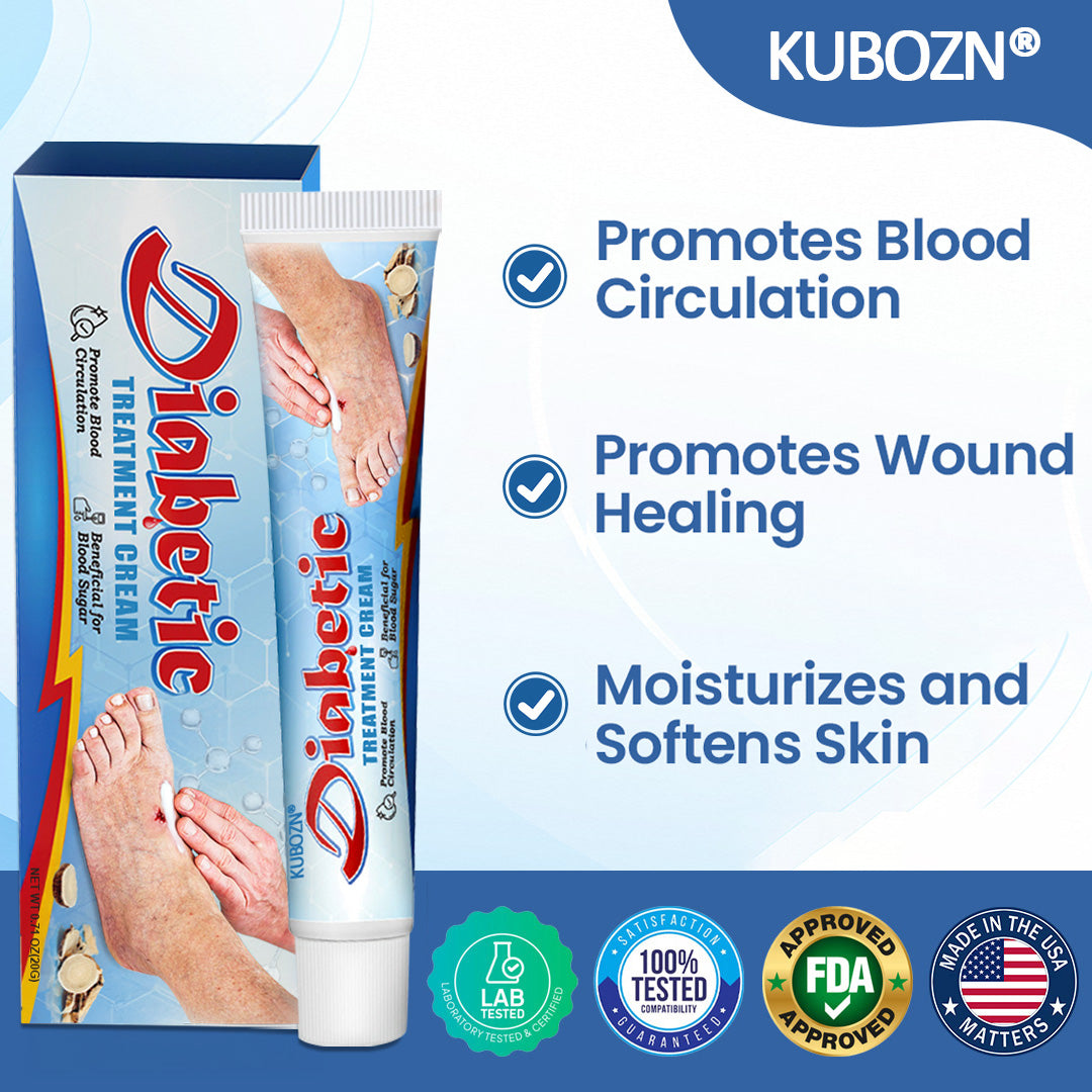 KUBOZN® VitaGluco Diabetes-Behandlungssalbe🌿 Dermatologisch getestet & empfohlen