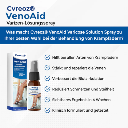 Cvreoz® VenoAid Varizen-Lösungsspray