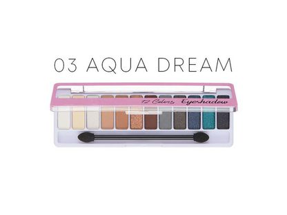 12-Color Eyeshadow Palette