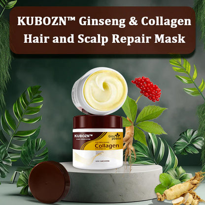 KUBOZN™ 🫚Ginseng & Collagen Hair and Scalp Repair Mask🫚