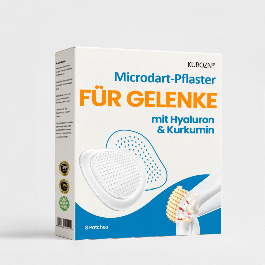KUBOZN® Gelenk-MicroPatch – Spürbare Linderung bei Gelenkschmerzen in nur 5 Minuten