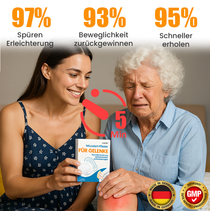 KUBOZN® Gelenk-MicroPatch – Spürbare Linderung bei Gelenkschmerzen in nur 5 Minuten (offer)